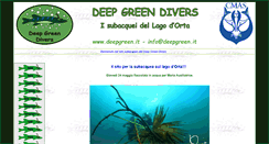 Desktop Screenshot of deepgreen.it